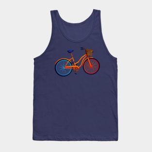 colored bicycle Tank Top